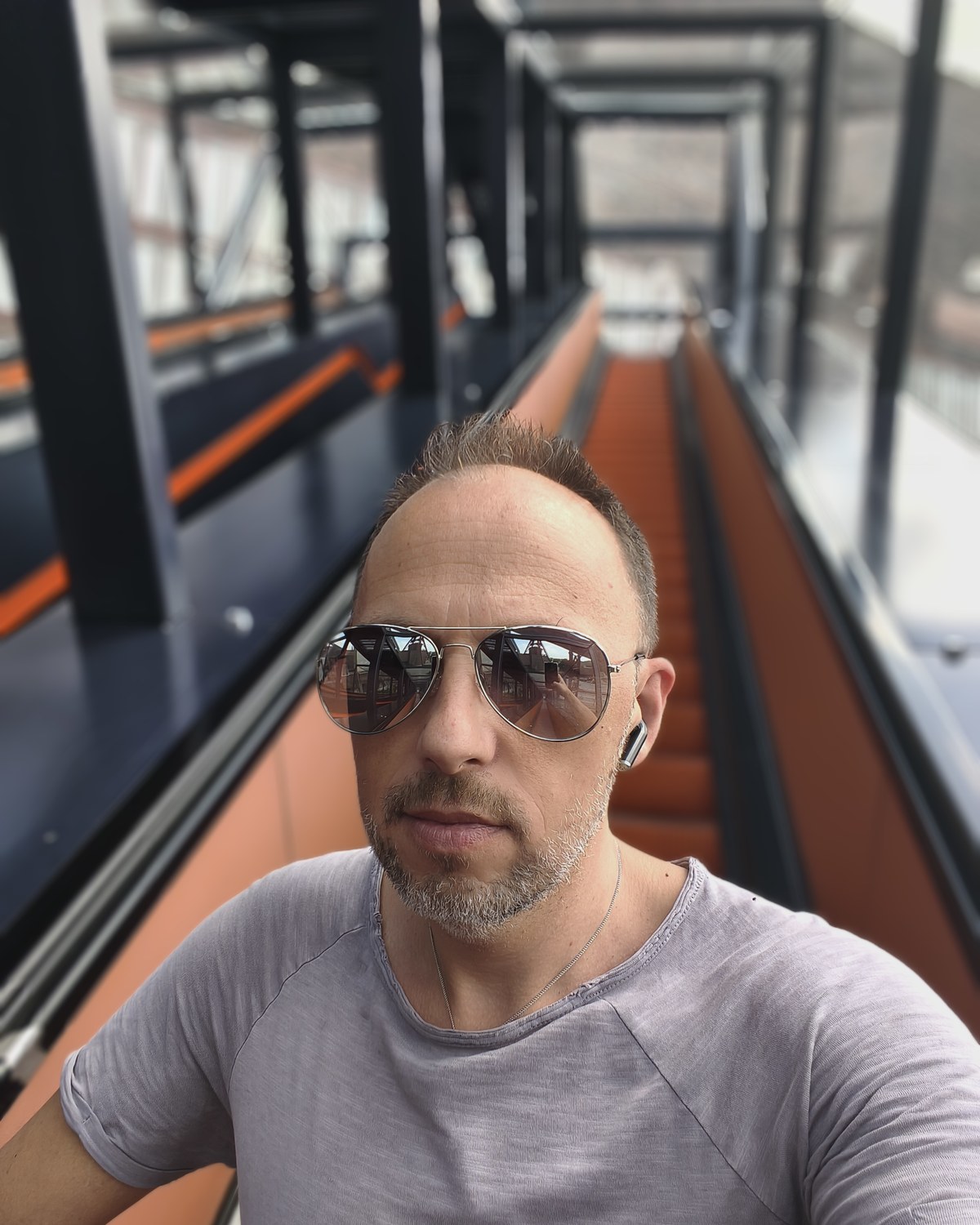 DAYNE, Musiker und Produzent aus Deutschland, auf Zeche Zollverein